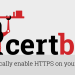 cerbot pour let's encrypt