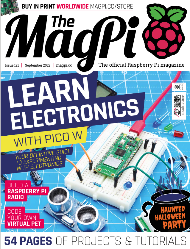 The MagPi #121 Septembre 2022